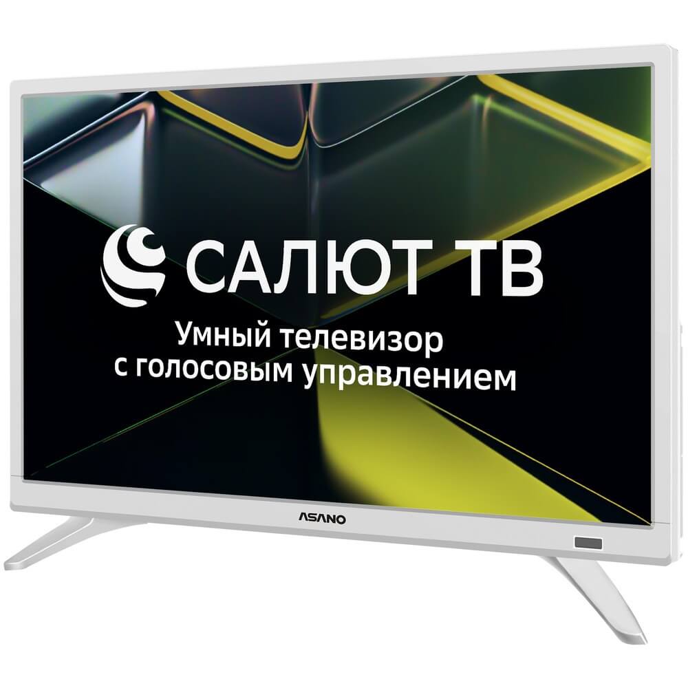 Телевизор ASANO 24LH5011T (HD/ 60Hz/ Салют-ТВ) белый 2