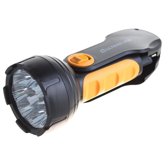Фонарь ULTRAFLASH LED3816 черный/желтый