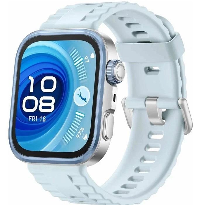 Смарт-часы HUAWEI Watch Fit 4 Pro (Голубой)