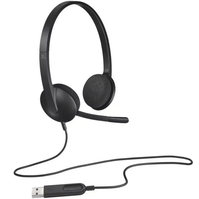 Наушники LOGITECH H340 темно-серый (981-000509) 3