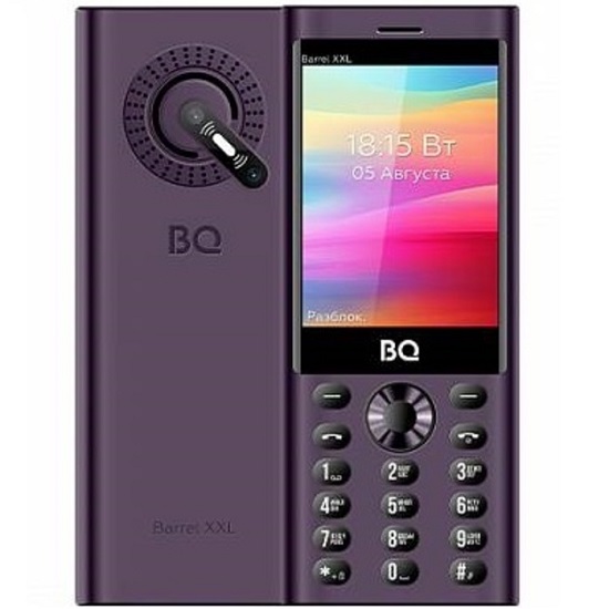 Телефон BQ 3598 Barrel XXL Purple+Black(Уценка)