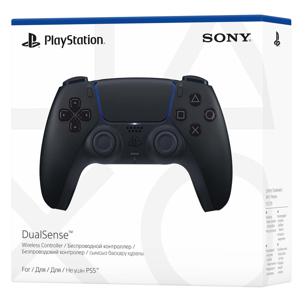 Геймпад Sony DualSense для PS5 Black 3