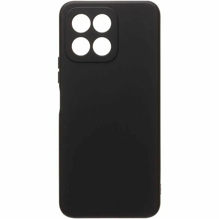 Задняя накладка SILICONE COVER для Honor X6 4G №01 Черный