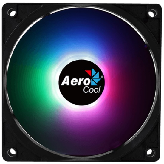 Вентилятор Aerocool Frost 14 черный, 140 мм, 800 об/мин, 24.2 дБ, 3 pin