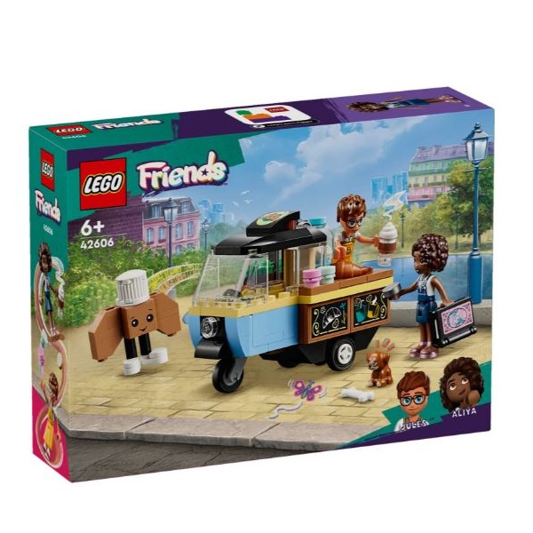 Конструктор LEGO Friends 42606 Мобильная тележка-пекарня