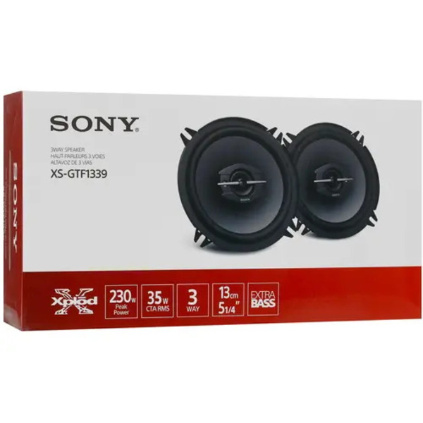Автоакустика SONY XS-GTF1339 (без решетки) 5" (13см) 5
