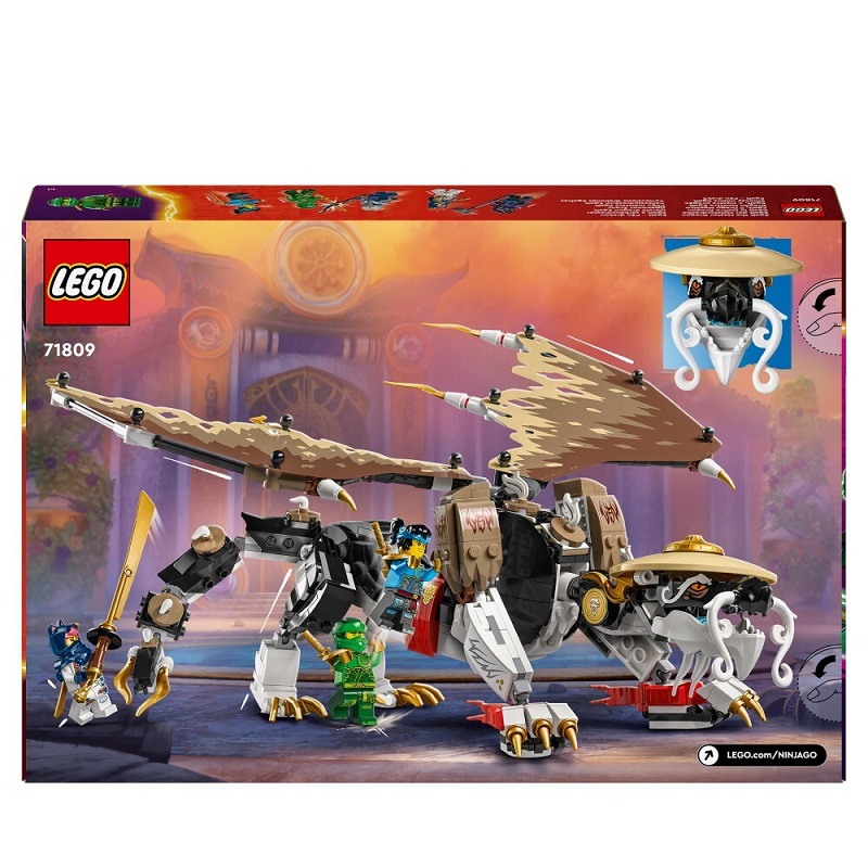 Конструктор LEGO NINJAGO 71809 Эгалт, Повелитель Драконов 6