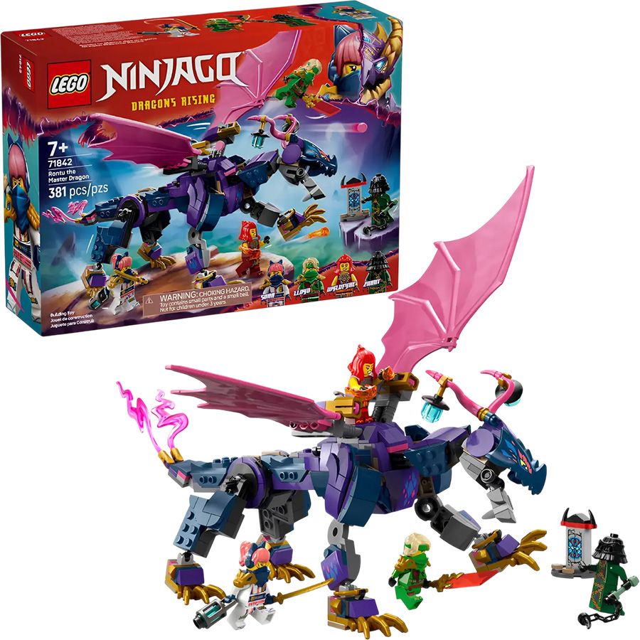 Конструктор LEGO Ninjago 71842 Ронту - Главный дракон 2