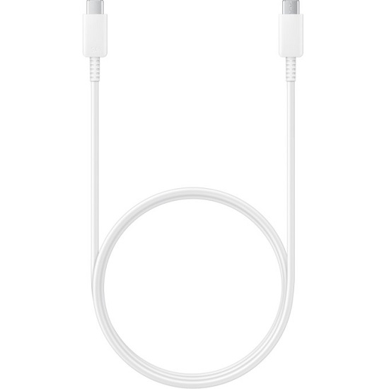 Кабель Type-C <--> Type-C  1.0м SAMSUNG EP-DN975 белый, 5A