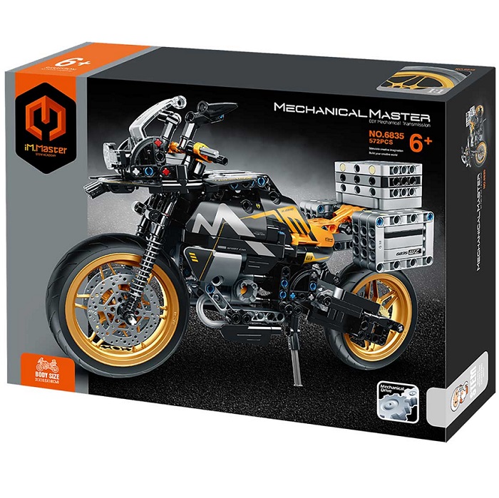 Конструктор IM.Master 6835_MK Black motorcycle