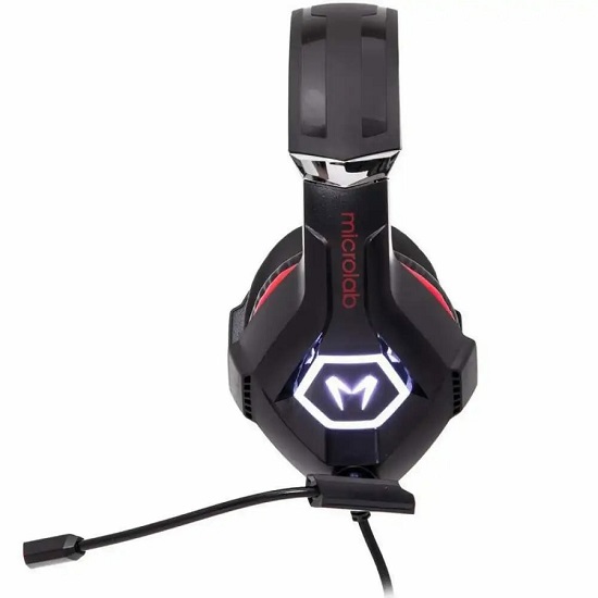 Наушники Microlab G7 red+black 4