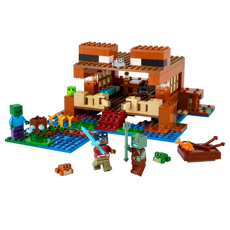 Конструктор LEGO Minecraft 21256 Лягушачий домик 3