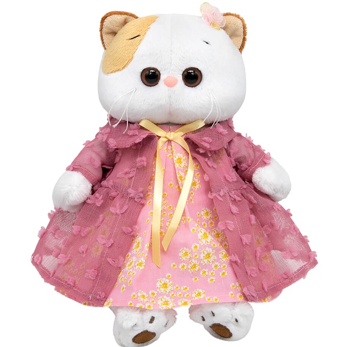 Мягкая игрушка Кошечка Ли-Ли в летнем комплекте 27 см (LK27-144)