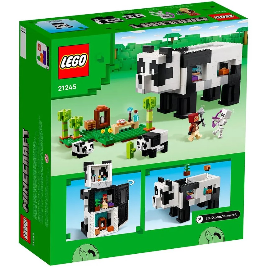 Конструктор LEGO Minecraft 21245 Дом панды 2