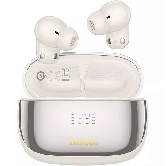 Наушники HOCO EQ20 Milky White 2