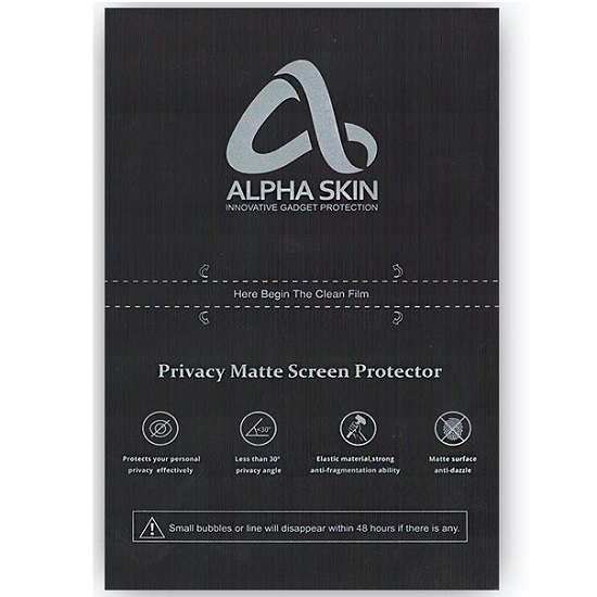 Защитная пленка для резки на аппарате Alpha Skin антишпион 1/10