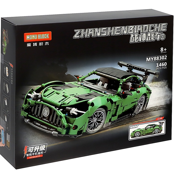 Конструктор Техно ULTIMATE AMG, 1460 деталей 9828368