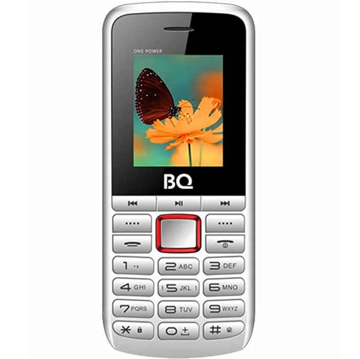 Телефон BQ 1846 One Power белый+красный 2