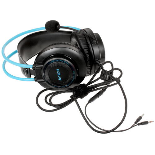 Наушники A4TECH Fstyler FH200i серый/синий 3