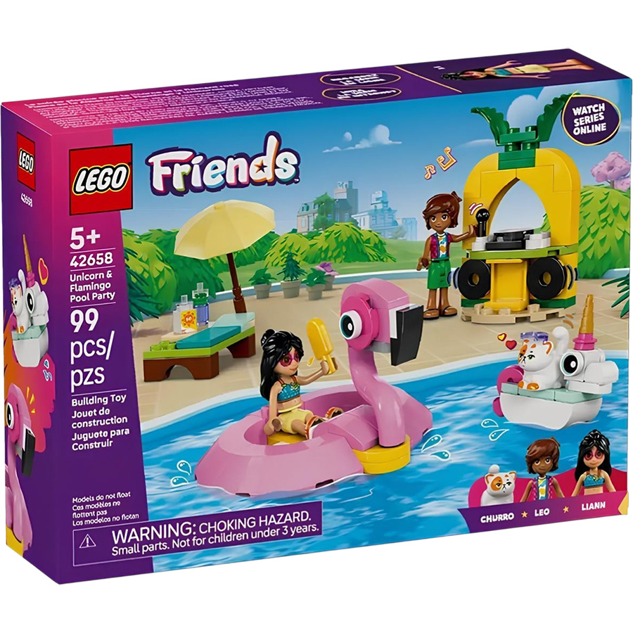 Конструктор LEGO Friends 42658 Вечеринка у бассейна УЦЕНКА