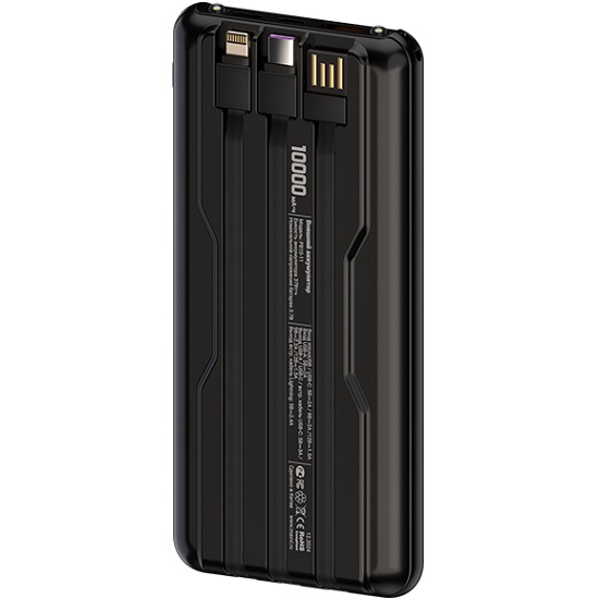 Внешний АКБ MAXVI PB10-11 (10000mAh) черный 5