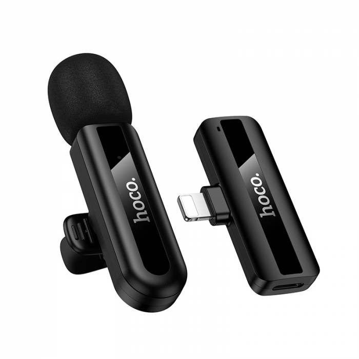 Микрофон БП HOCO L20 Black Lightning 8-pin 2