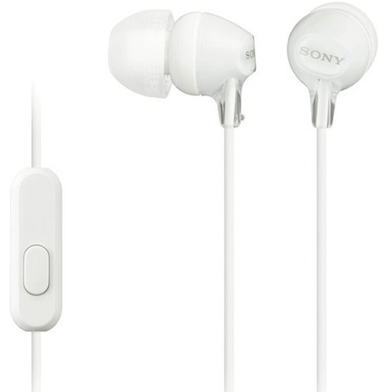 Наушники SONY MDR-EX15AP white 2