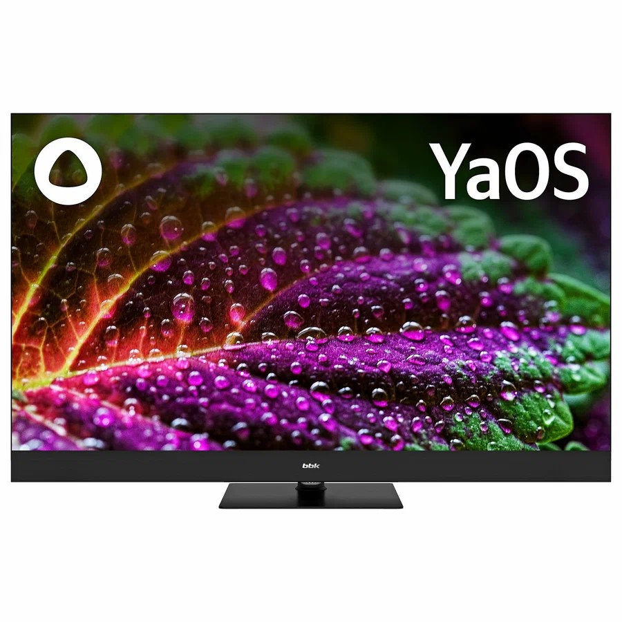 Телевизор BBK 43LED-8259/UTS2C (Яндекс-ТВ/ UHD/ QLED) 43". черный
