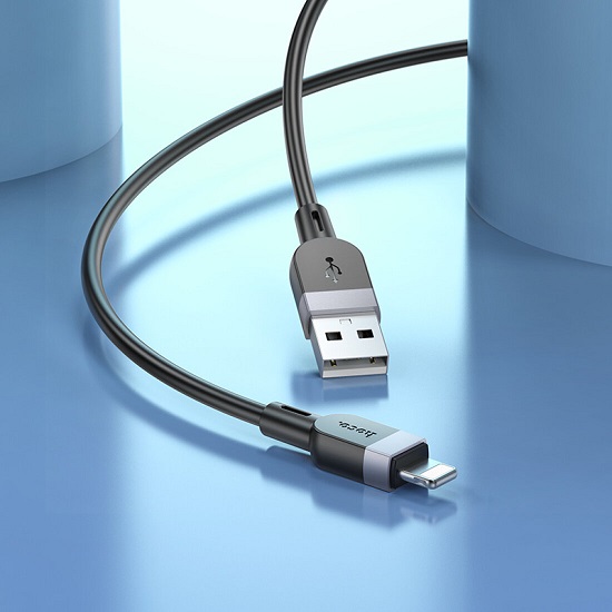 Кабель USB <--> Lightning  3.0 HOCO X109 Energy, чёрный 6
