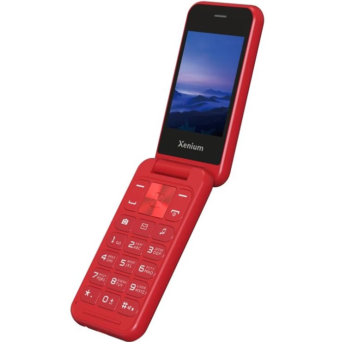 Телефон XENIUM X680 красный 2