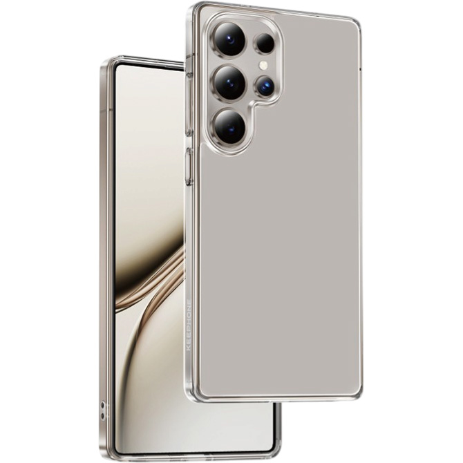 Задняя накладка KEEPHONE HYBRID  для Samsung Galaxy S25 CLEAR