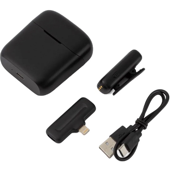 Микрофон GadgetON черный Lightning в кейсе 4