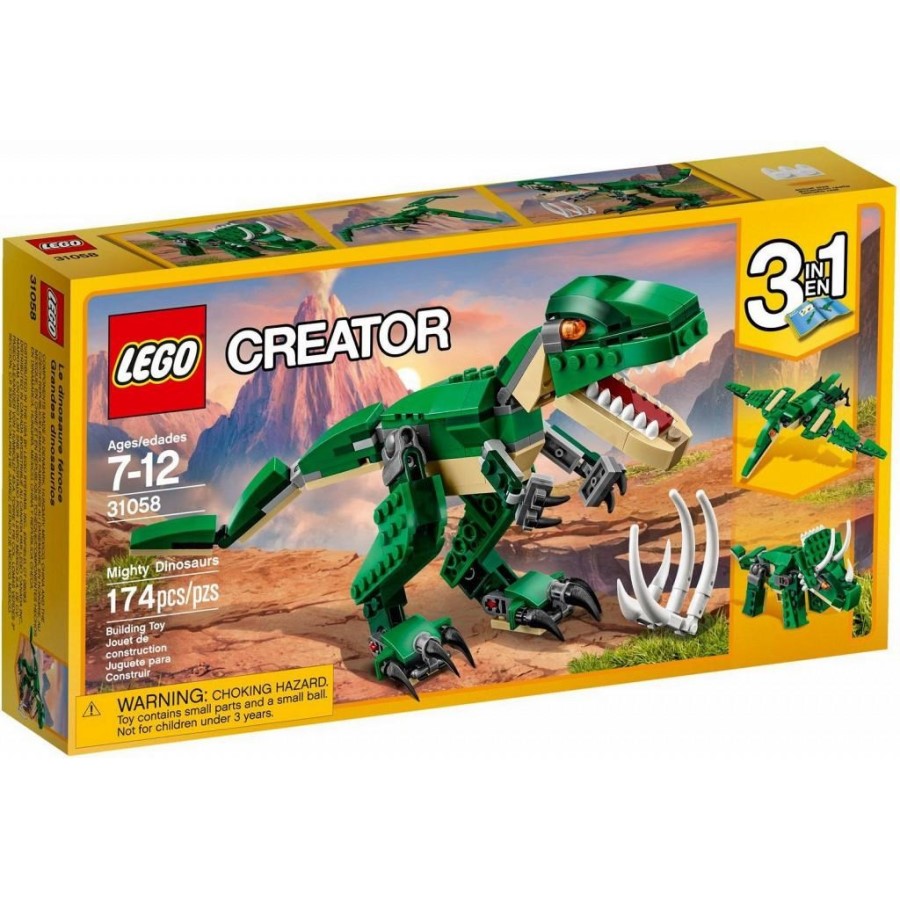 Конструктор LEGO Creator 31058 Грозный динозавр (Уп 30*20*10)
