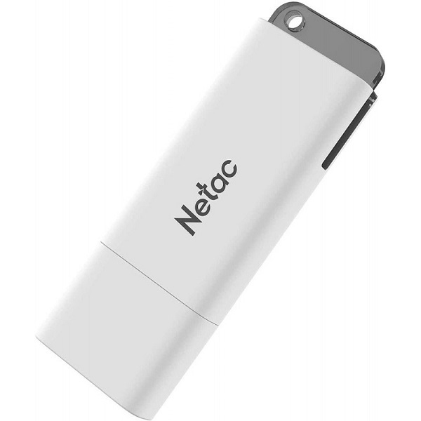 USB  8Gb Netac U185 белый