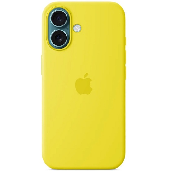 Силиконовый чехол SILICONE CASE MagSafe для iPhone 16 (8. Carambola) (с АНИМАЦИЕЙ)