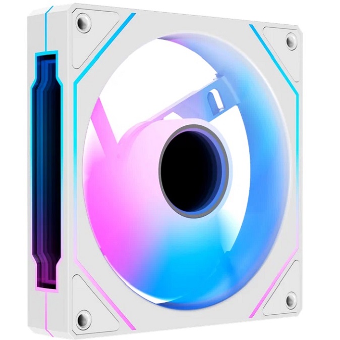 Вентилятор для корпуса Ocypus Gamma F12 ARGb REVERSE BLADE WH (Gamma-F12-WH1AM01X-GL)