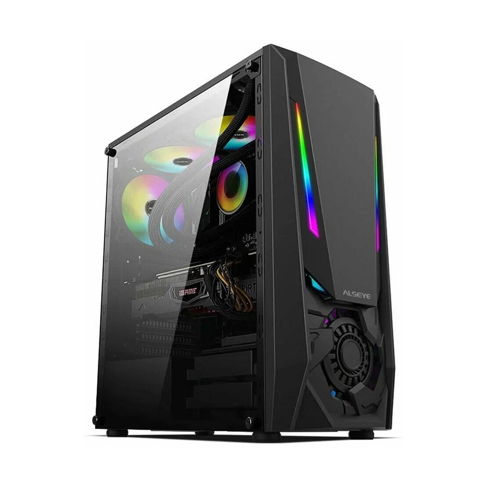 Системный блок игровой TOP BLACK 251231 (Intel Core i5-12400F/ 16GB DDR4/ SSD 1TB/ RTX 5050/ DOS)