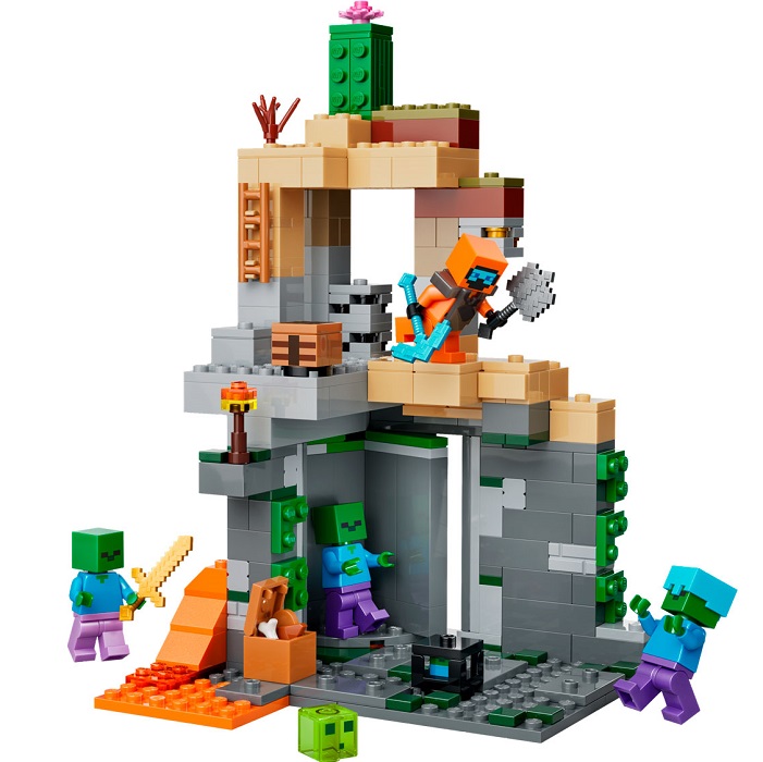 Конструктор LEGO Minecraft 21587 Подземелье зомби 4