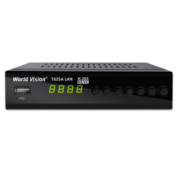 Ресивер DVB-T2 WORLD VISION T625A