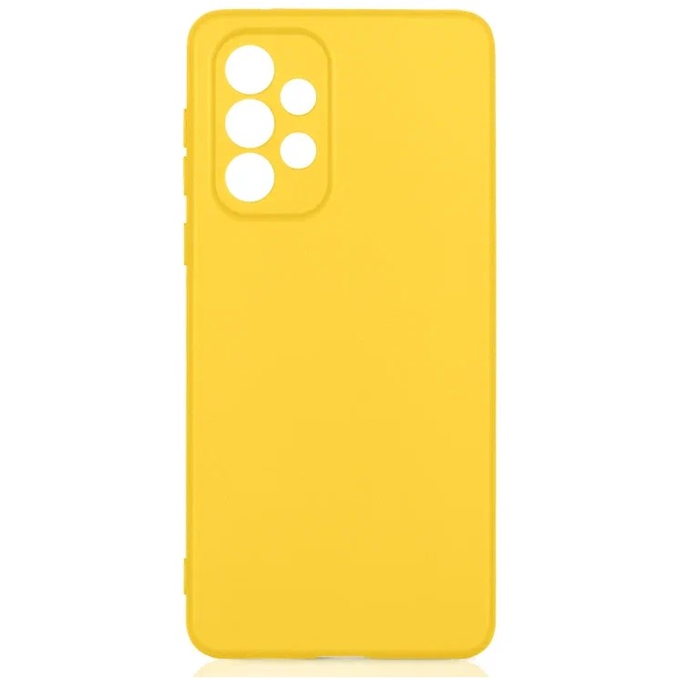 Силиконовый чехол DF для Samsung Galaxy A33 (5G) sCase-139 (yellow)