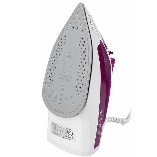 Утюг SCARLETT SC-SI30K25 розовый 5