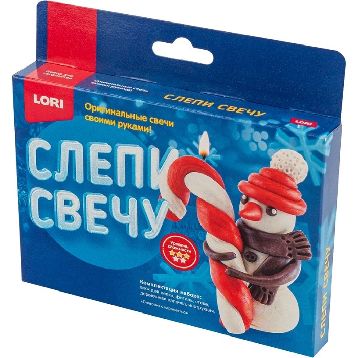 Слепи свечу "Снеговик с карамелью" УТМ01418069
