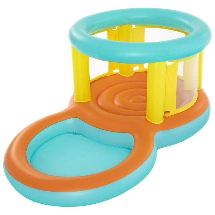 Батут надувной Bestway с бассейном Jumptopia, 239 x 142 x 102 см, 52385