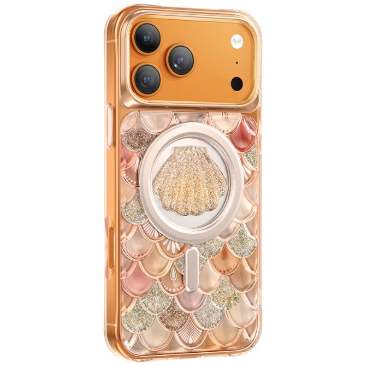 Задняя накладка KEEPHONE ICELAND MAGSAFE CASE для iPhone 17 PRO, ORANGE