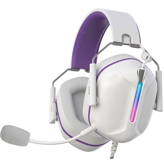 Наушники JETACCESS PANTEON GHP-960 PRO White-Purple