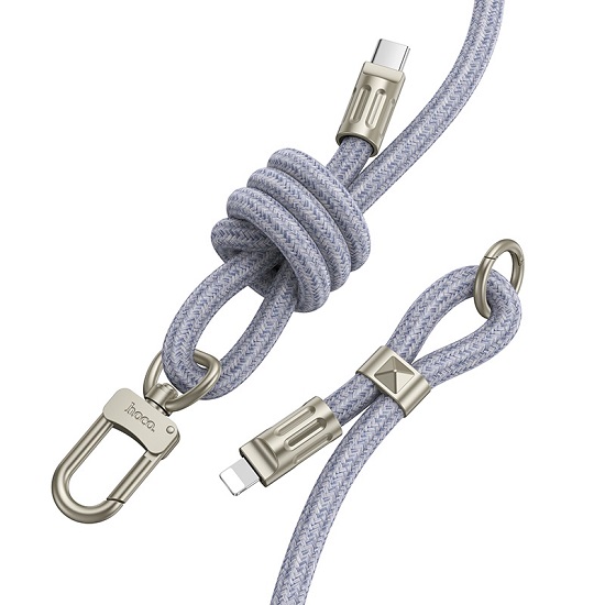 Кабель Lightning <--> Type-C  1.8м HOCO GH7 denim blue