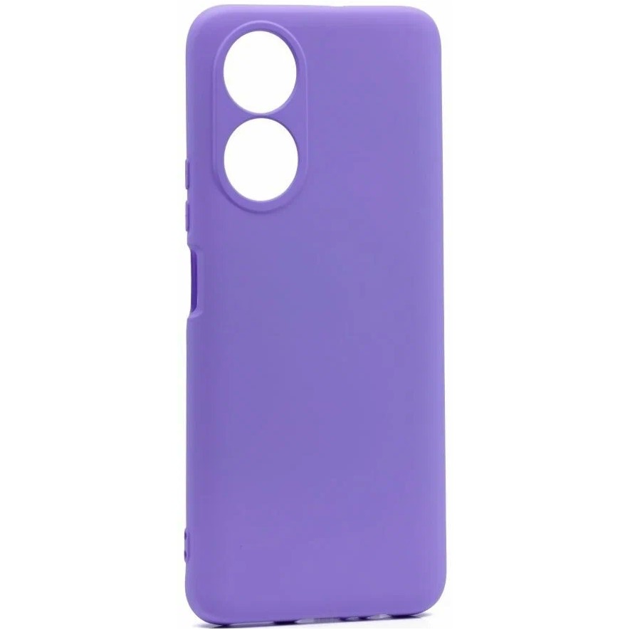 Задняя накладка Silicon Case Soft Matte для Honor X7 4G Лавандовый
