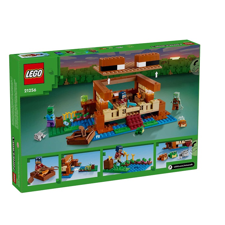 Конструктор LEGO Minecraft 21256 Лягушачий домик 2