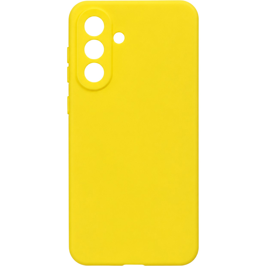 Задняя накладка ZIBELINO Soft Matte для Samsung Galaxy A56 5G (A566) (желтый) с микрофиброй