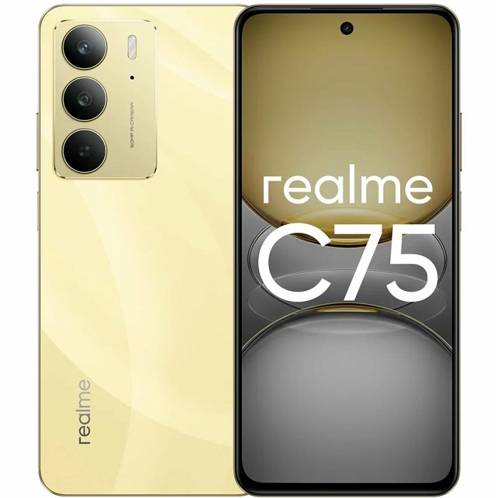 Смартфон Realme C75 8/256Gb золотой